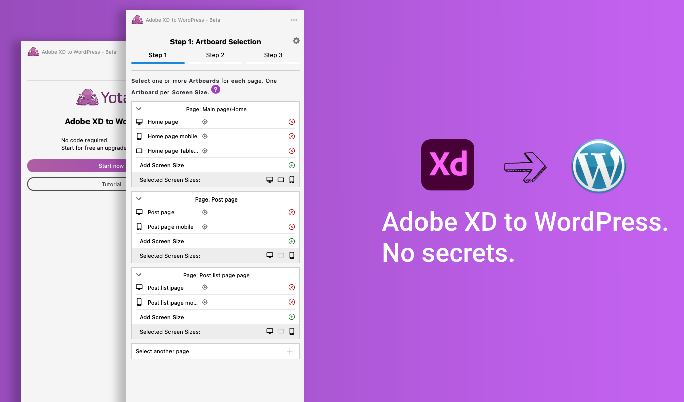 WordPress for Adobe XD | Adobe Exchange